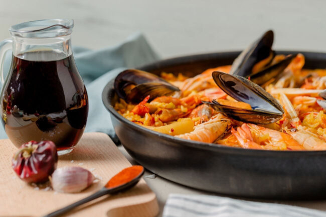 authentic seafood paella recipe